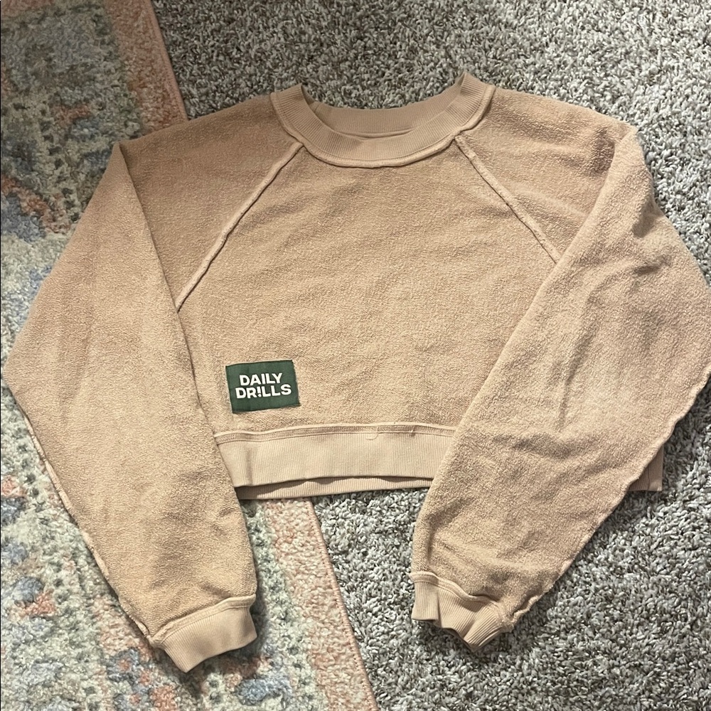 Daily Drills Cropped Sweatshirt